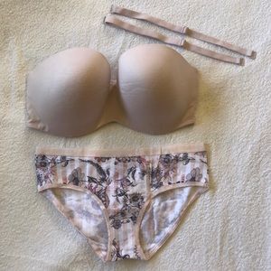Victoria's Secret Bra & Panty Set 36DDD Medium Panties
